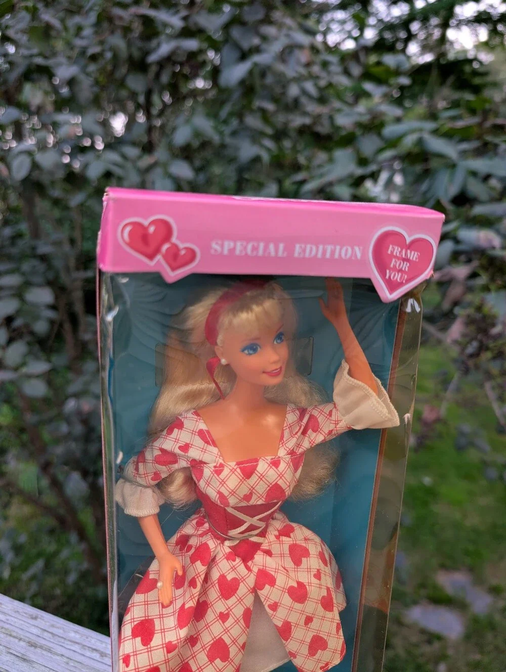 Vintage 1995 Barbie Valentine Sweetheart Special Edition Doll